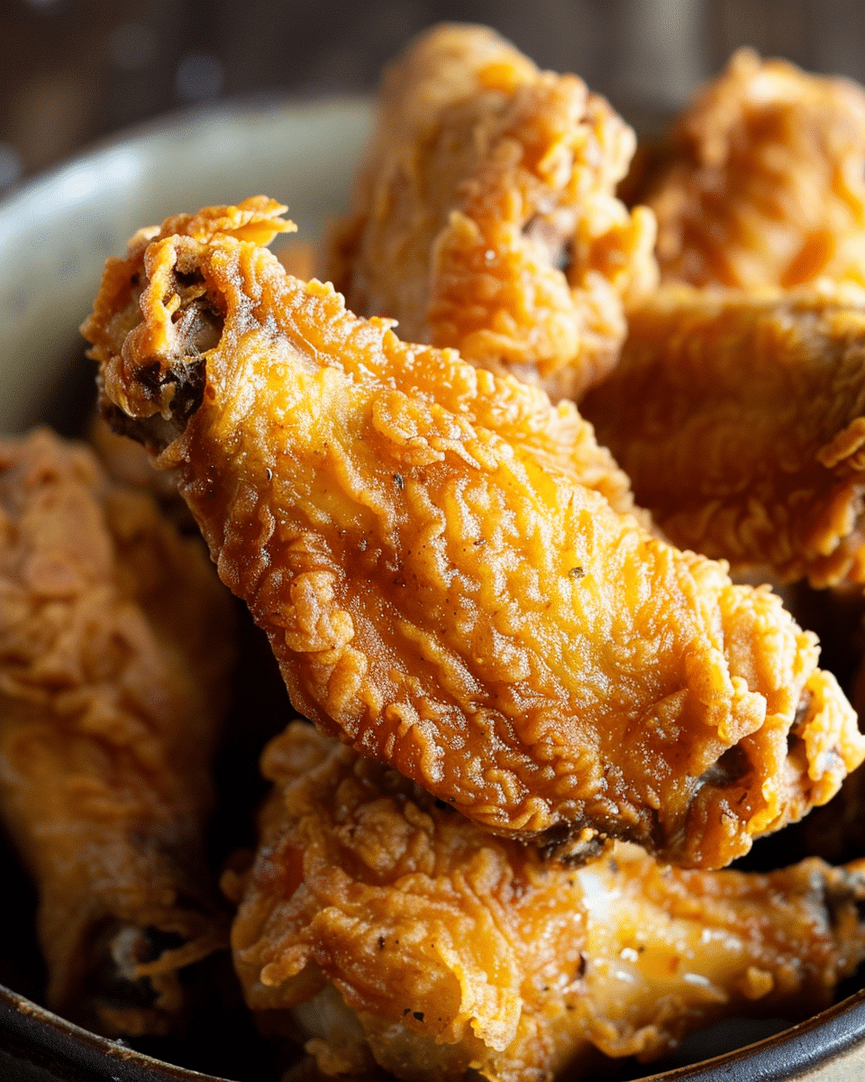 Deep Fried Chicken Wings