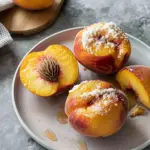 Air Fryer Peaches