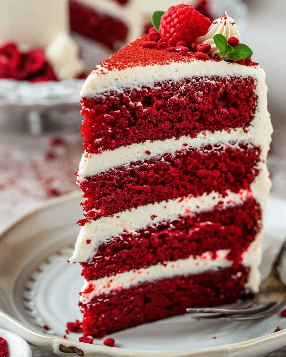 Classic Red Velvet Cake