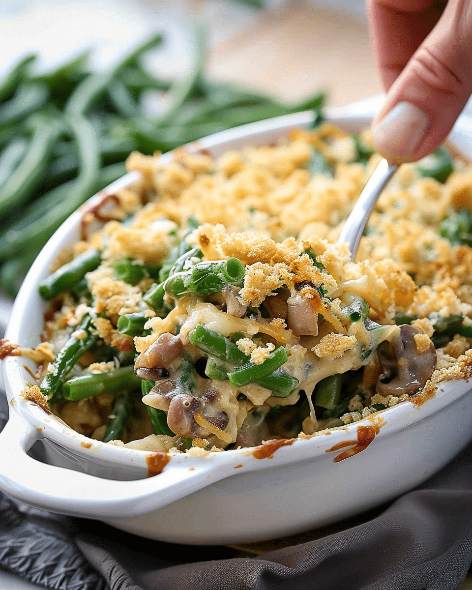 Keto Green Bean Casserole