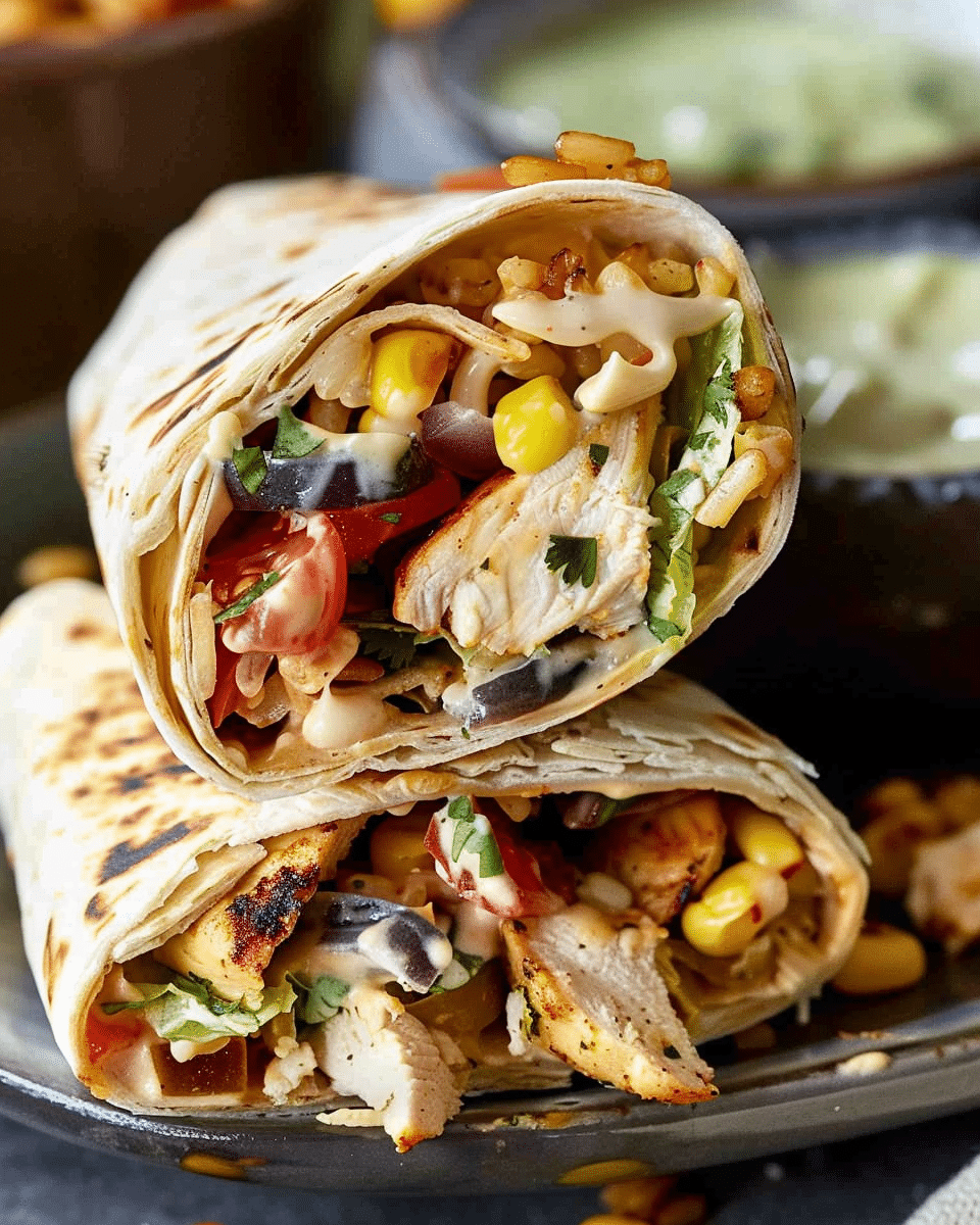 Southwest Chicken Wrap
