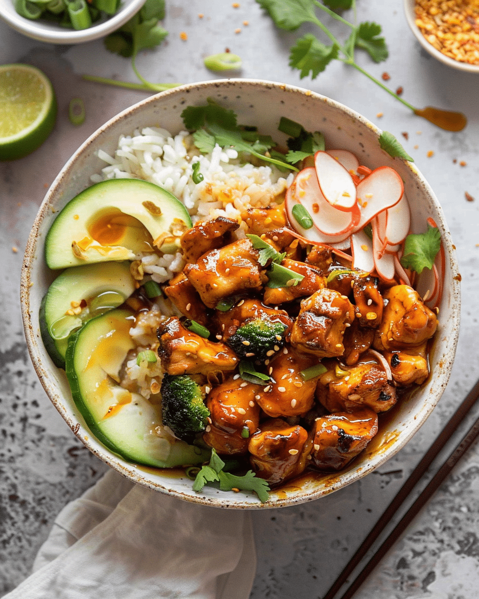 Hot Honey Chicken Bowl