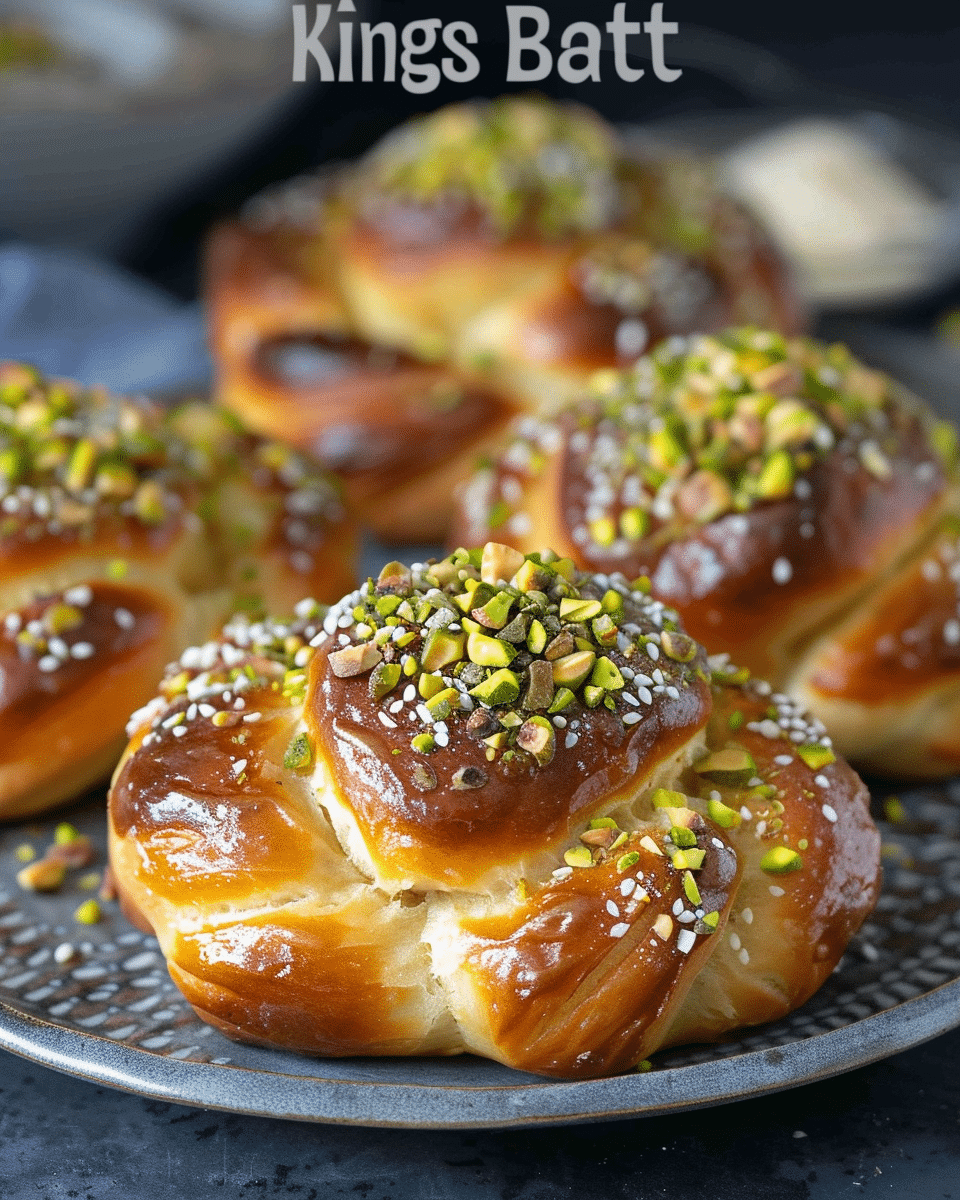 Swedish Cardamom Pistachio Buns