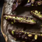 Chocolate Pistachio Biscotti