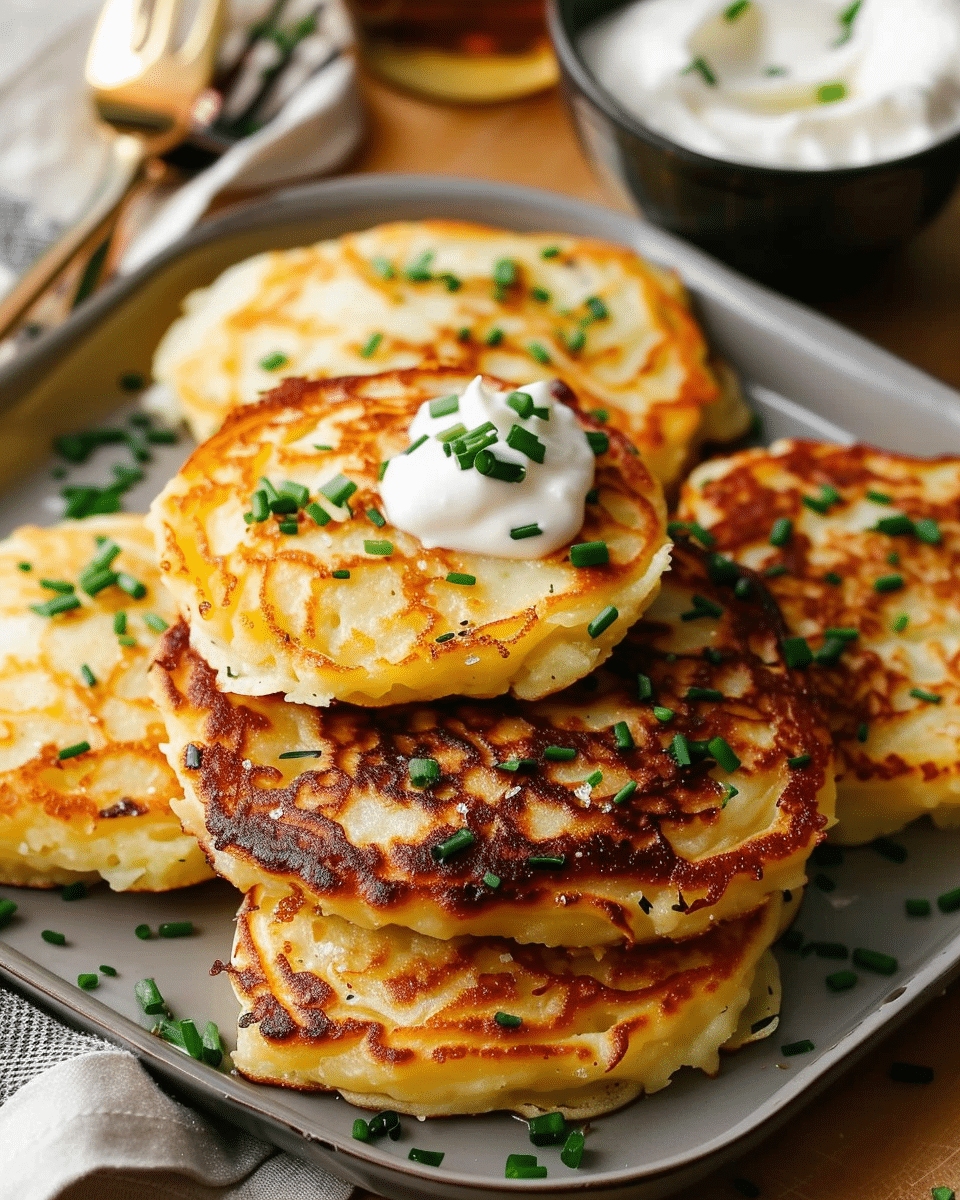 Mashed Potato Pancakes