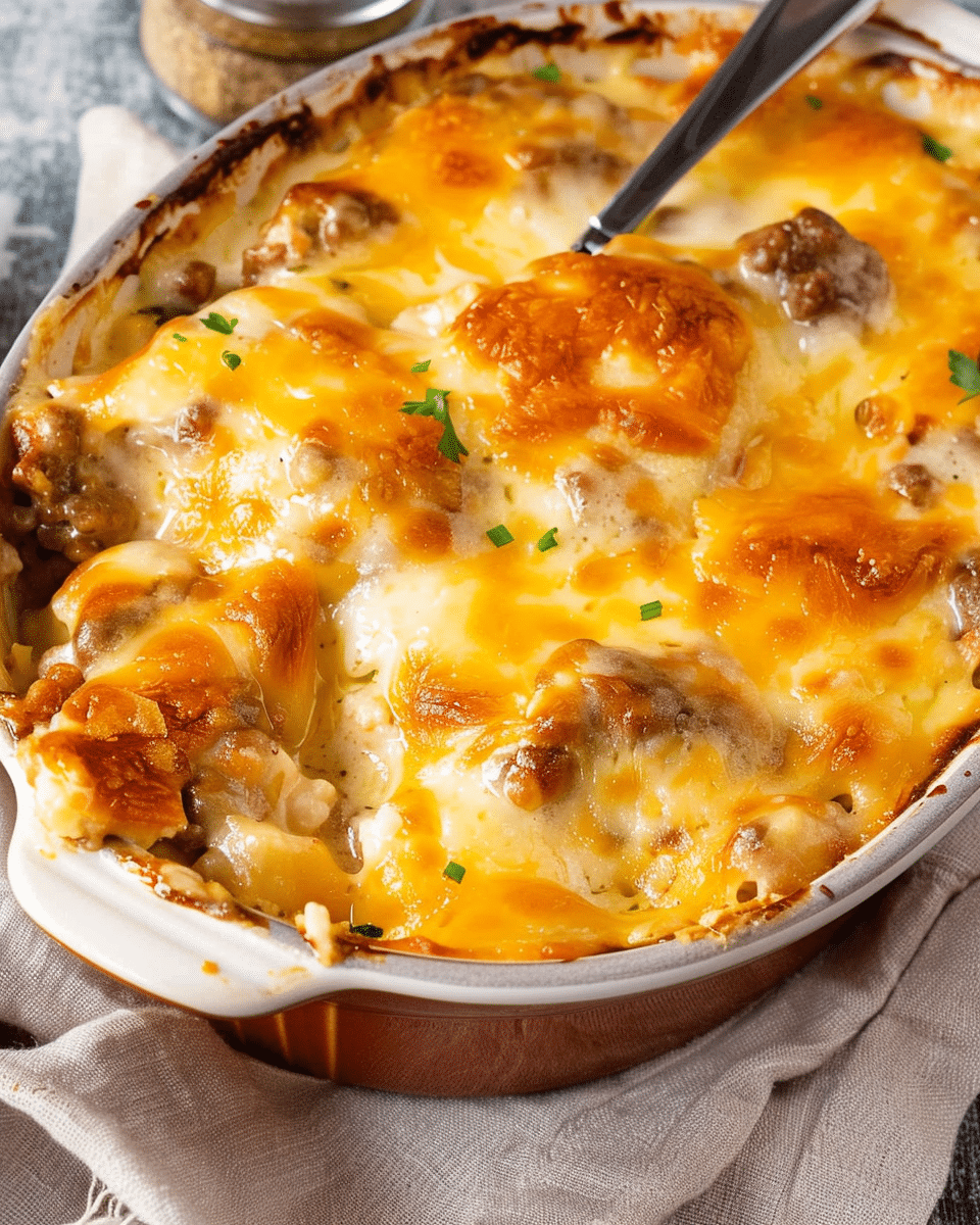 Old-Fashioned Hamburger Casserole