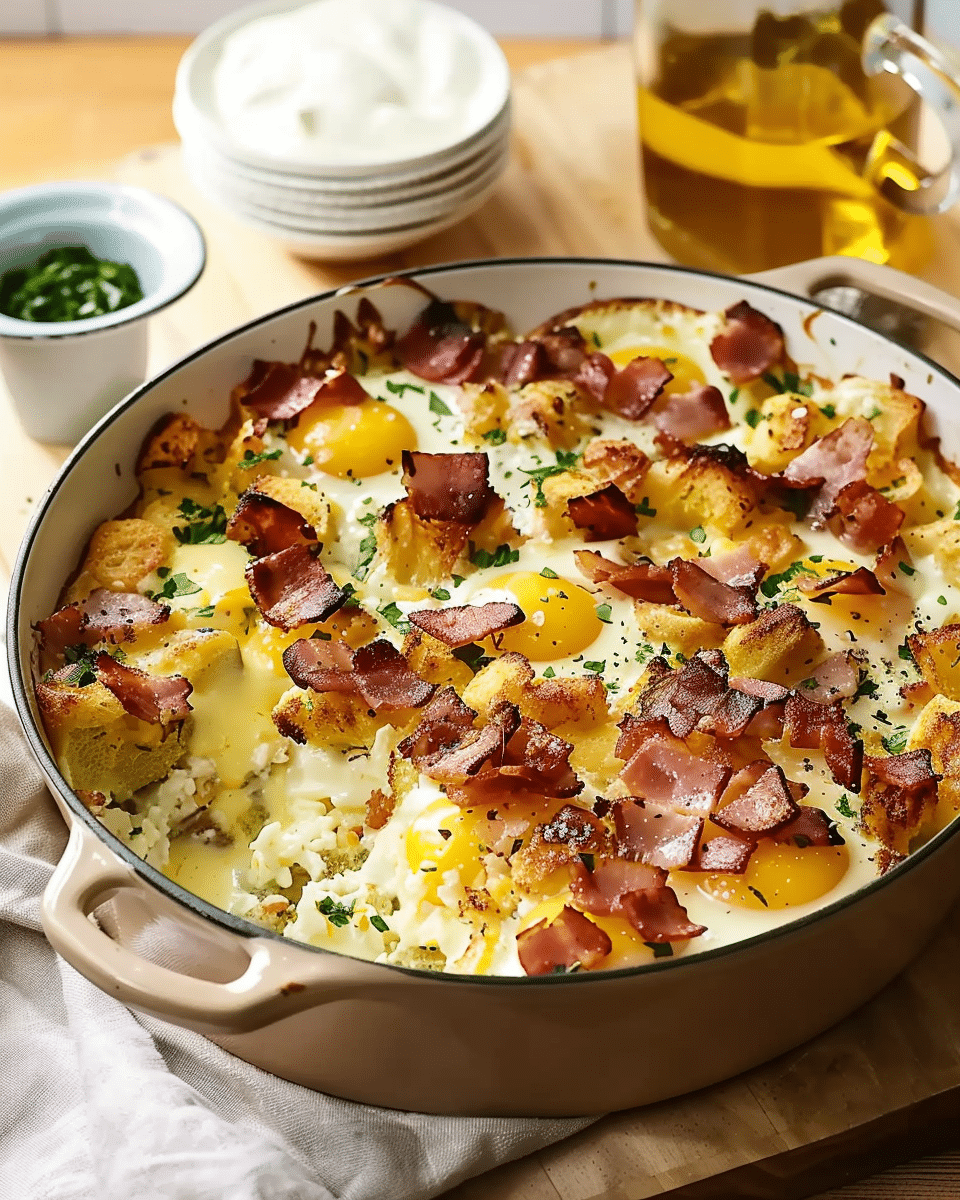 Eggs Benedict Casserole