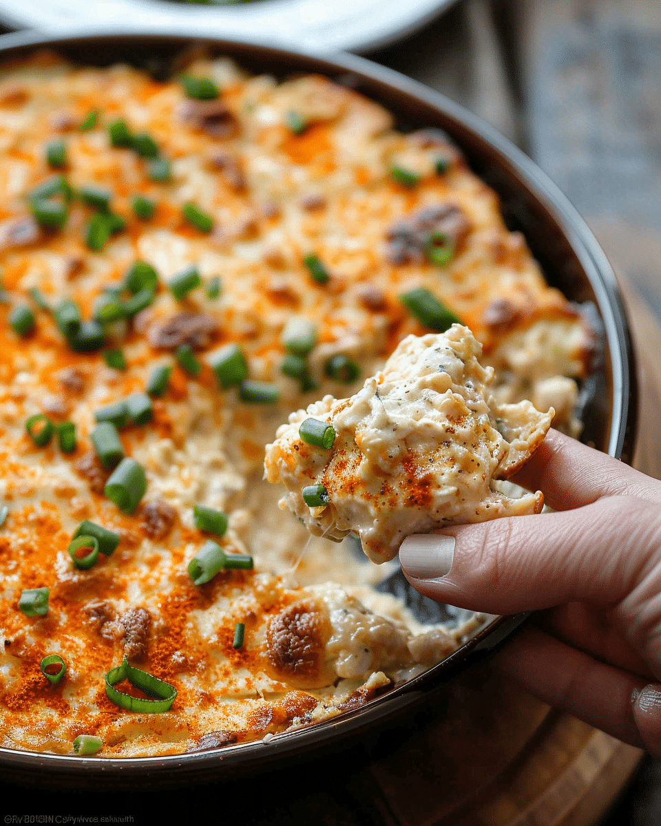 Hot Crab Dip with Old Bay Seasoning