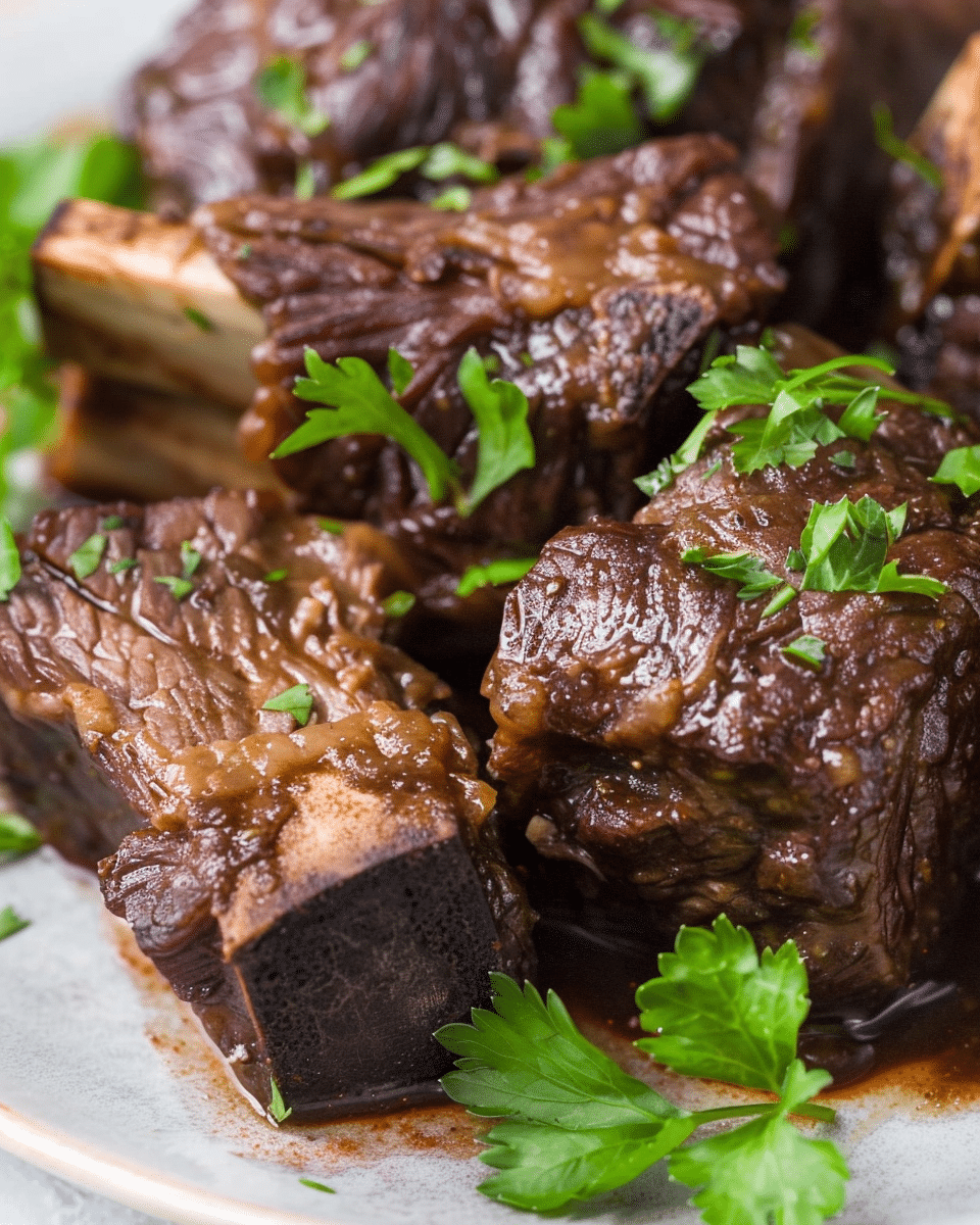 Instant Pot Beef Short Ribs Recipe