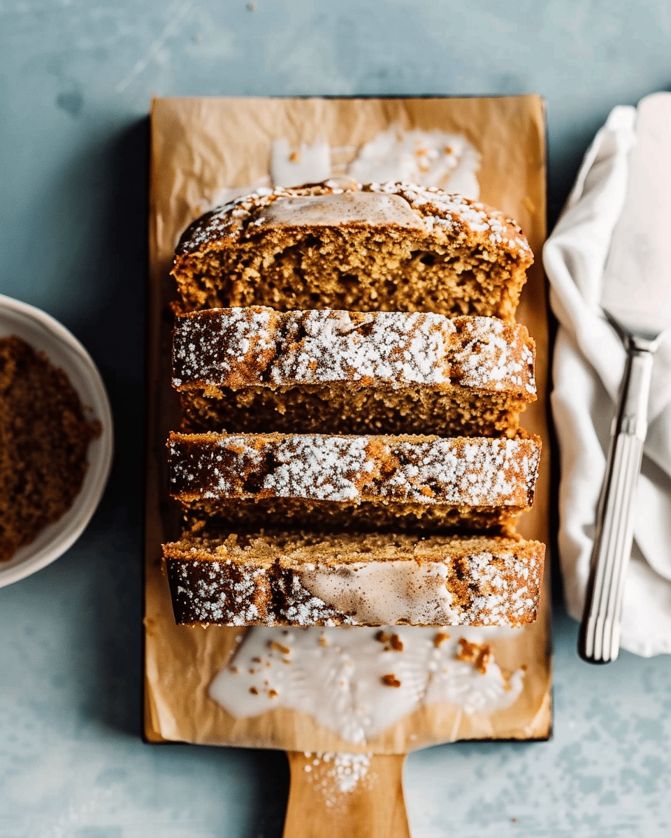 Spiced Applesauce Bread