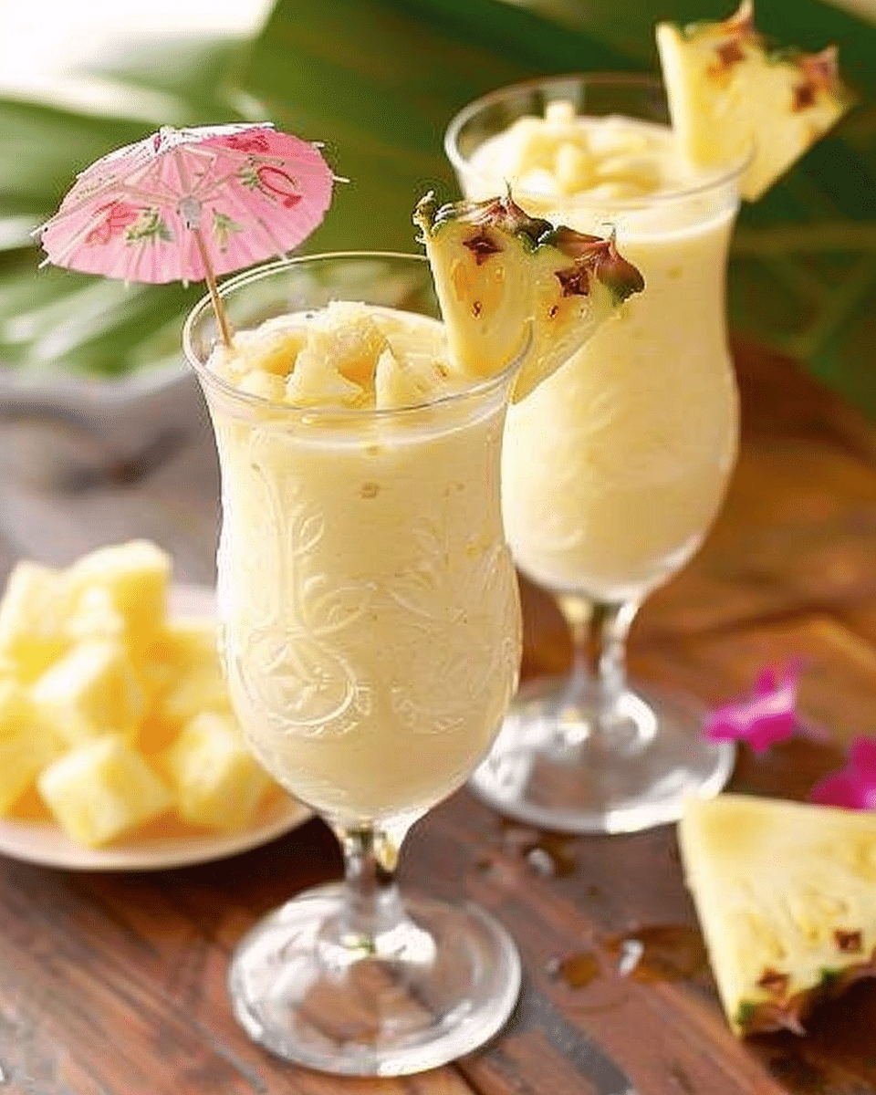 Tropical Pineapple Smoothies