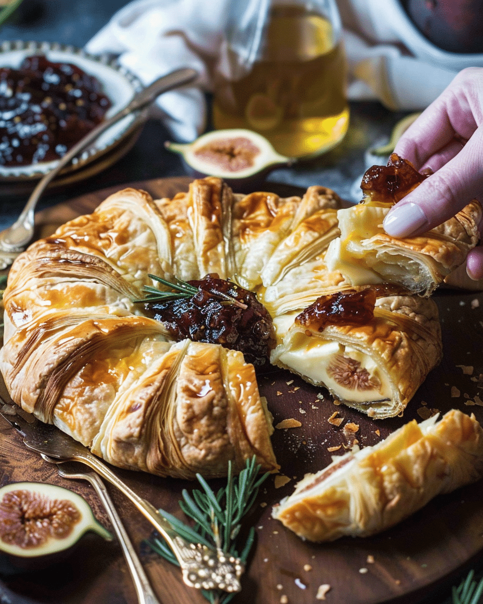 Brie en Croûte with Fig Jam