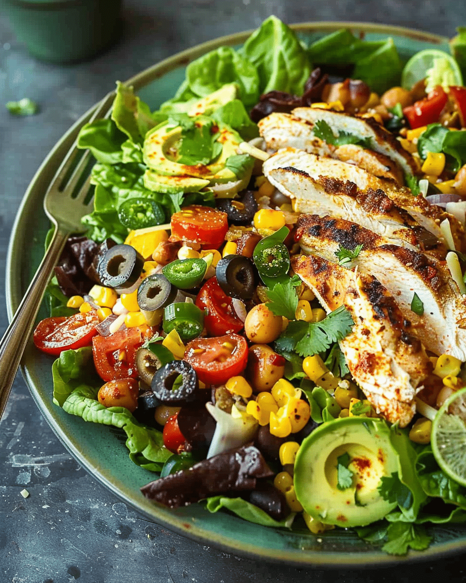 Santa Fe Salad with Chicken