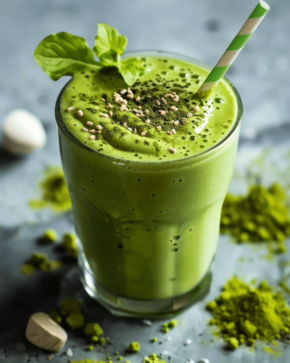 Matcha Green Tea Smoothie