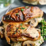 Mushroom Stuffed Chicken Breast