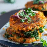 Sweet Potato and Kale Patties