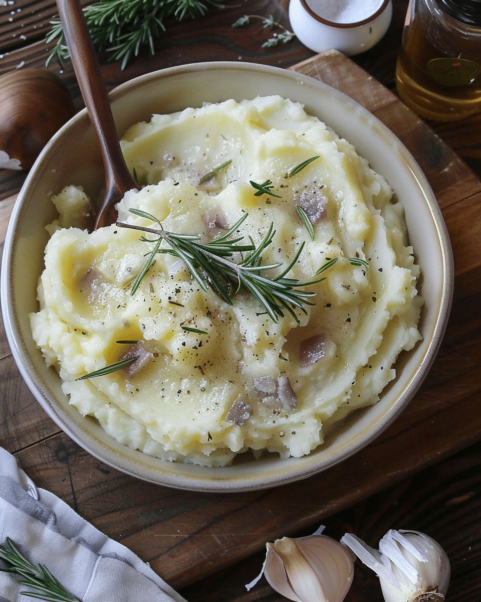 Rosemary Garlic Mashed Potatoes