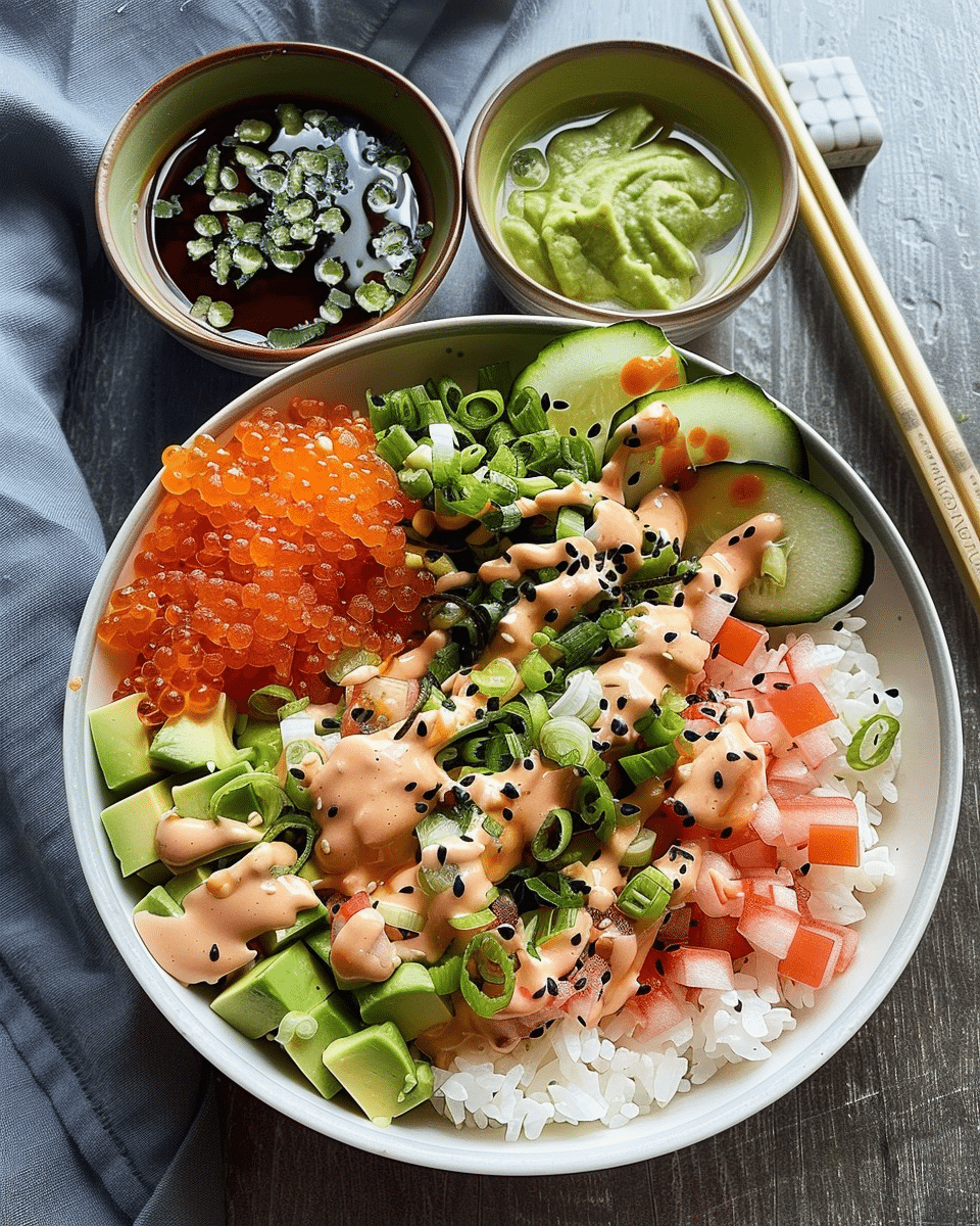 Crunch Roll Sushi Bowl