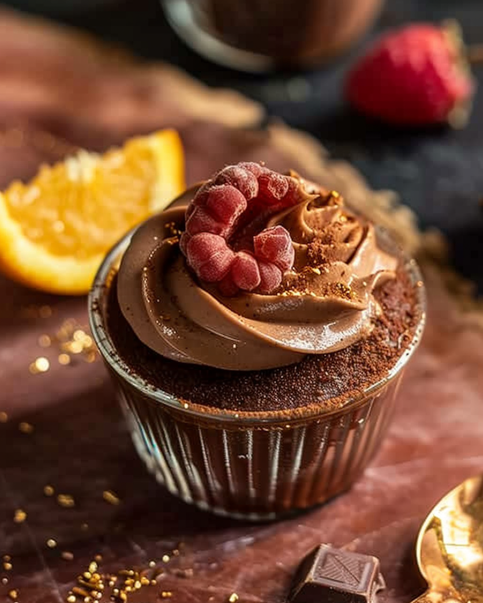 Chocolate Orange Cream Cups