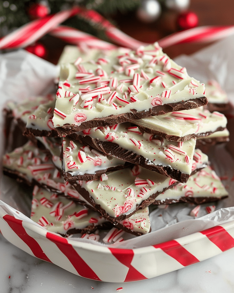 Chocolate Peppermint Bark