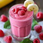 Raspberry Banana Smoothie