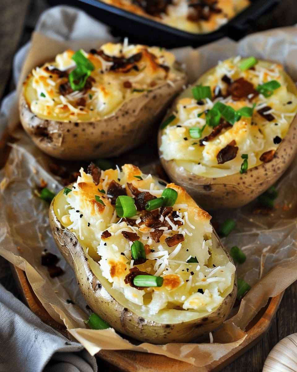 Slow Cooker Baked Potatoes