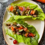 Turkey and Vegetable Lettuce Wraps