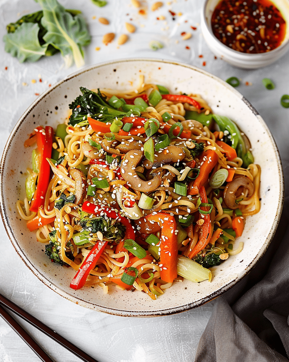 Vegetable Stir Fry Noodles
