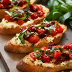 Sun-Dried Tomato Bruschetta