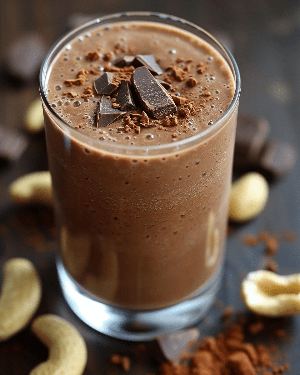 Chocolate Peanut Butter Smoothie