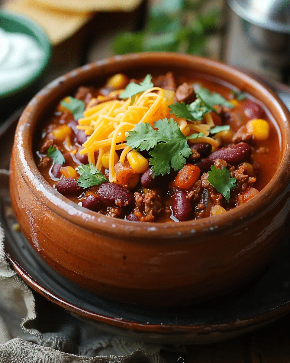 Hearty Beef Chili