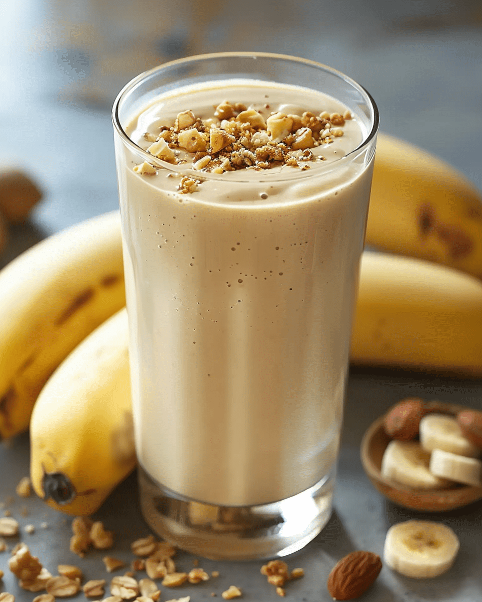 Nutty Banana Smoothie