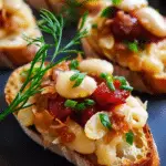 White Bean Crostini Appetizers