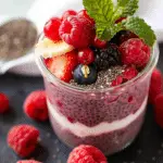 Berry Chia Seed Pudding