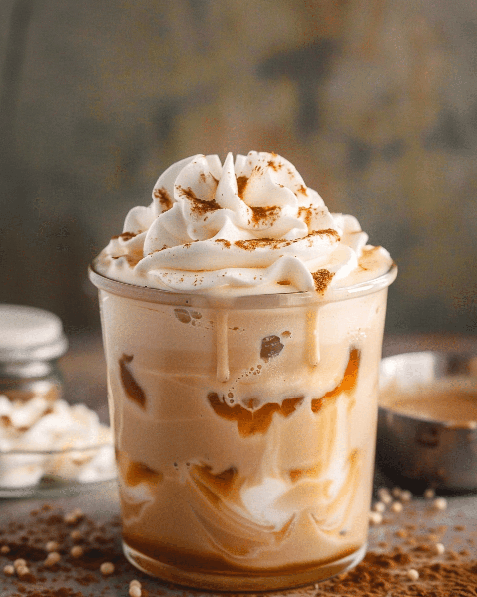 Tres Leches Iced Latte