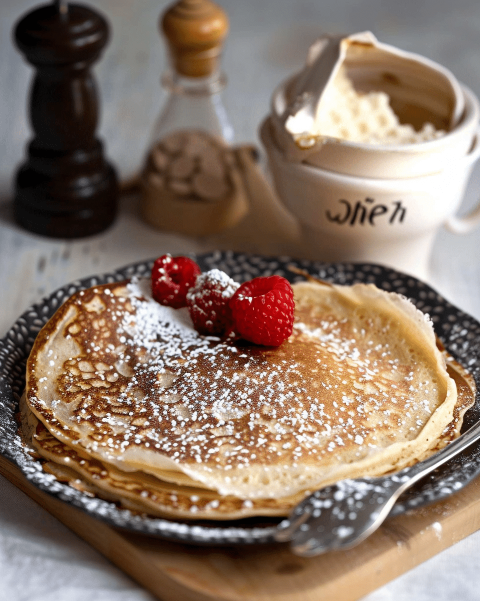 Authentic Swedish Pancakes
