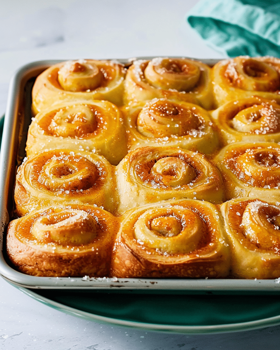 Spiced Orange Rolls