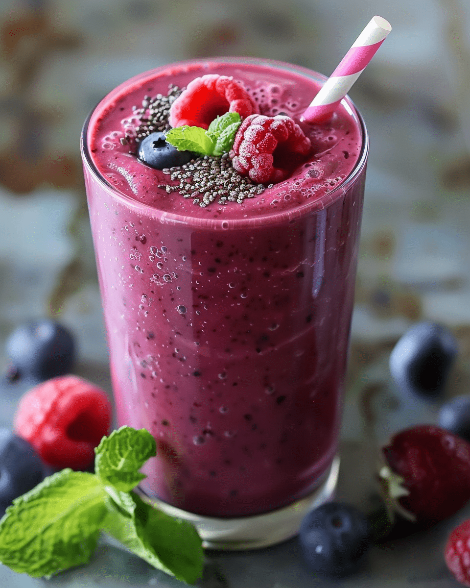 Avocado Berry Smoothie