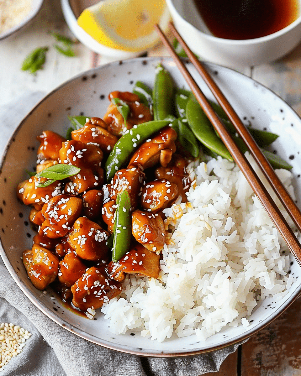Healthy Sesame Chicken