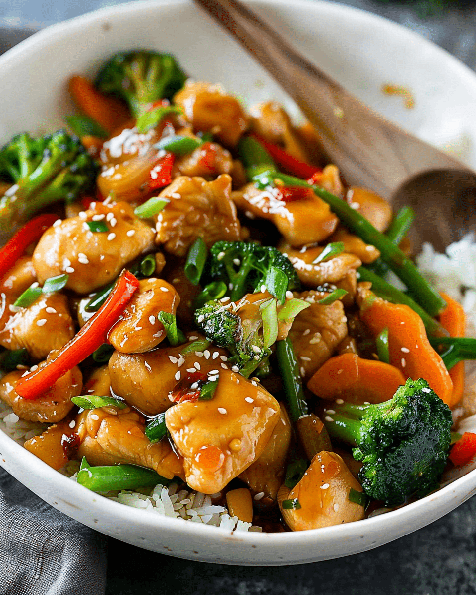 Honey Chicken Stir-Fry