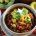 Turkey and Black Bean Chili