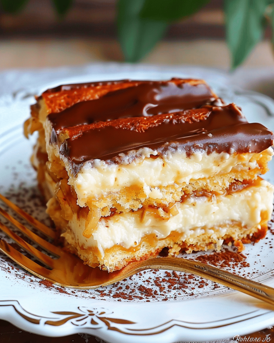 Apple Eclair Cake