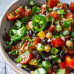 Mediterranean Black Bean Salad