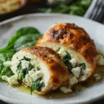 Spinach and Feta Stuffed Chicken