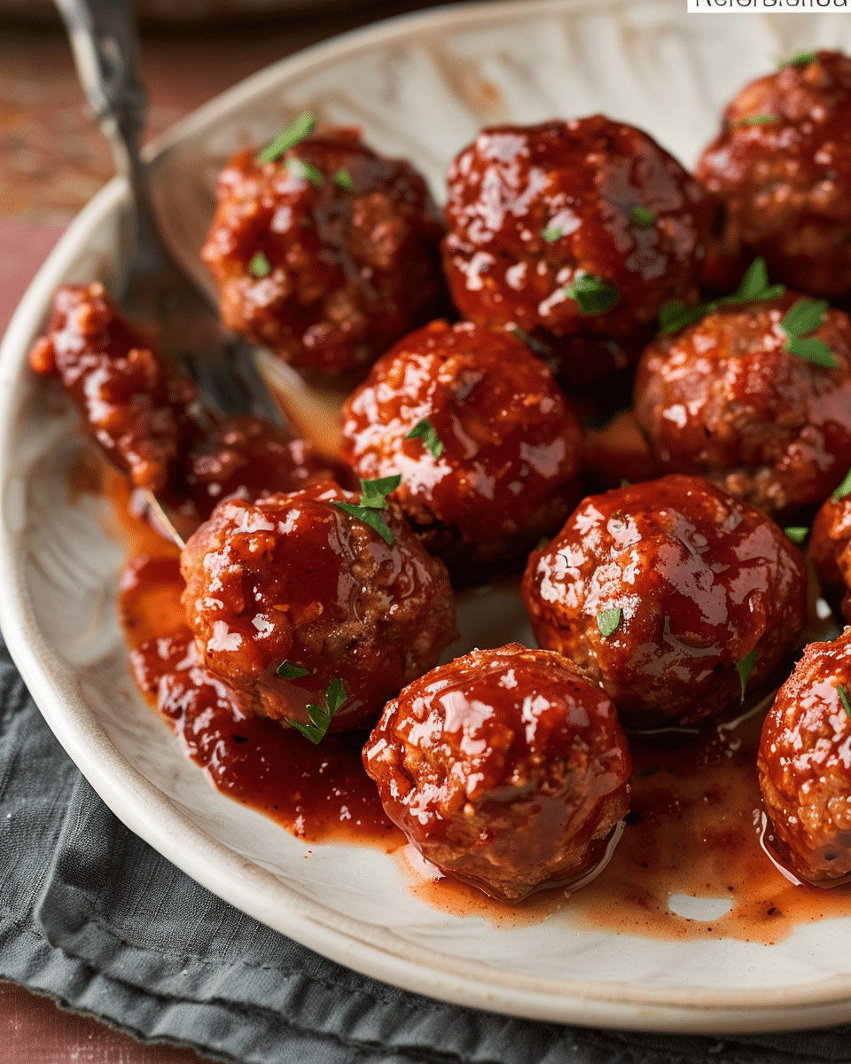 Sweet and Spicy Meatballs