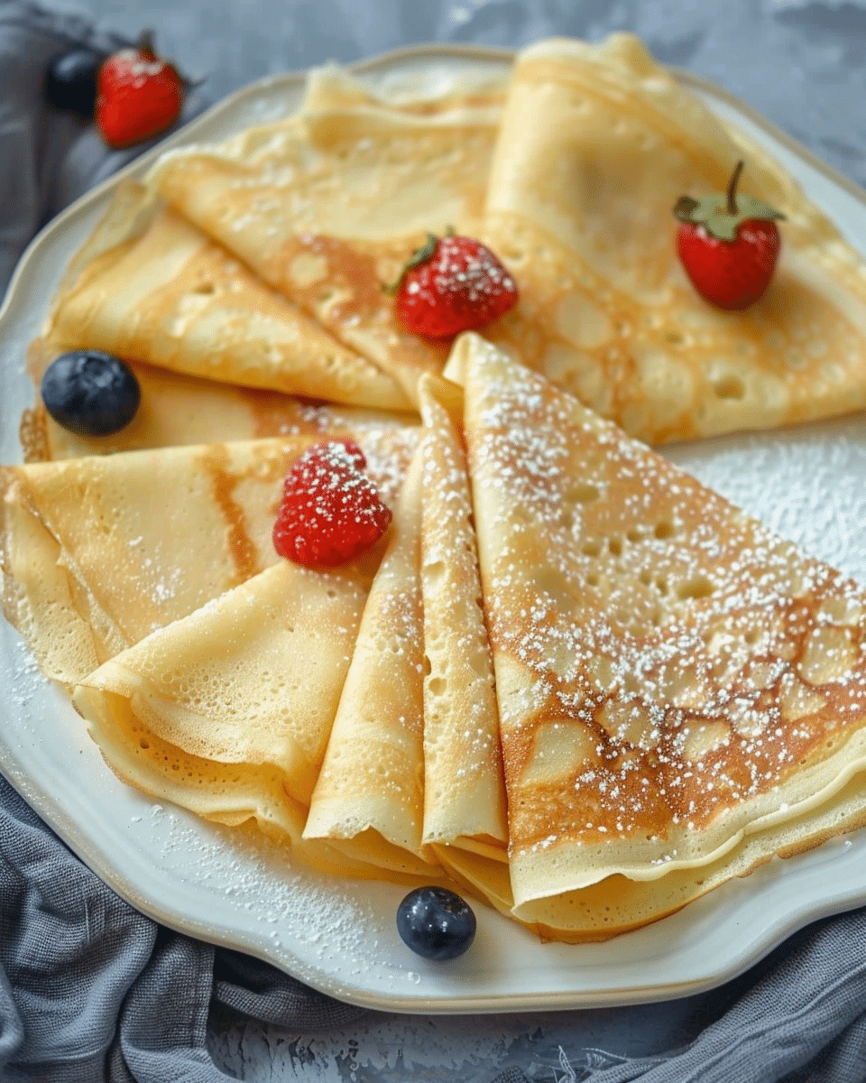 The Best Basic Crepe Recipe