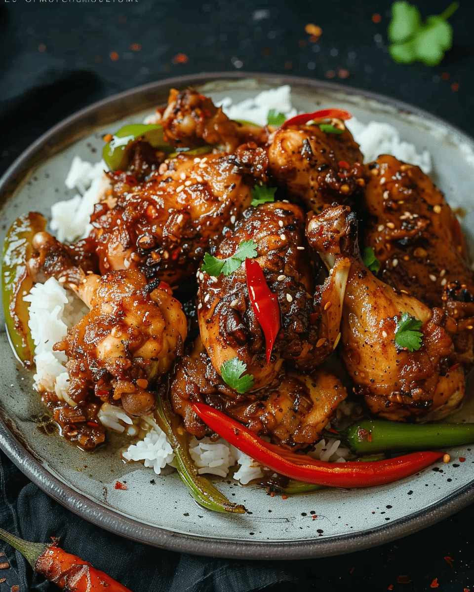 Black Pepper Chicken
