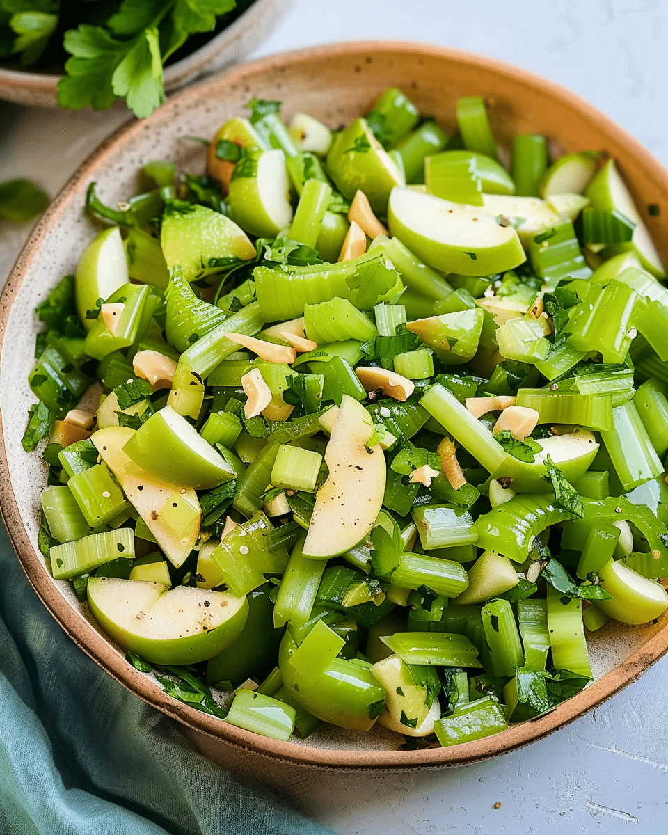 Celery Salad with Apples