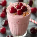 Cherry Almond Yogurt Smoothie