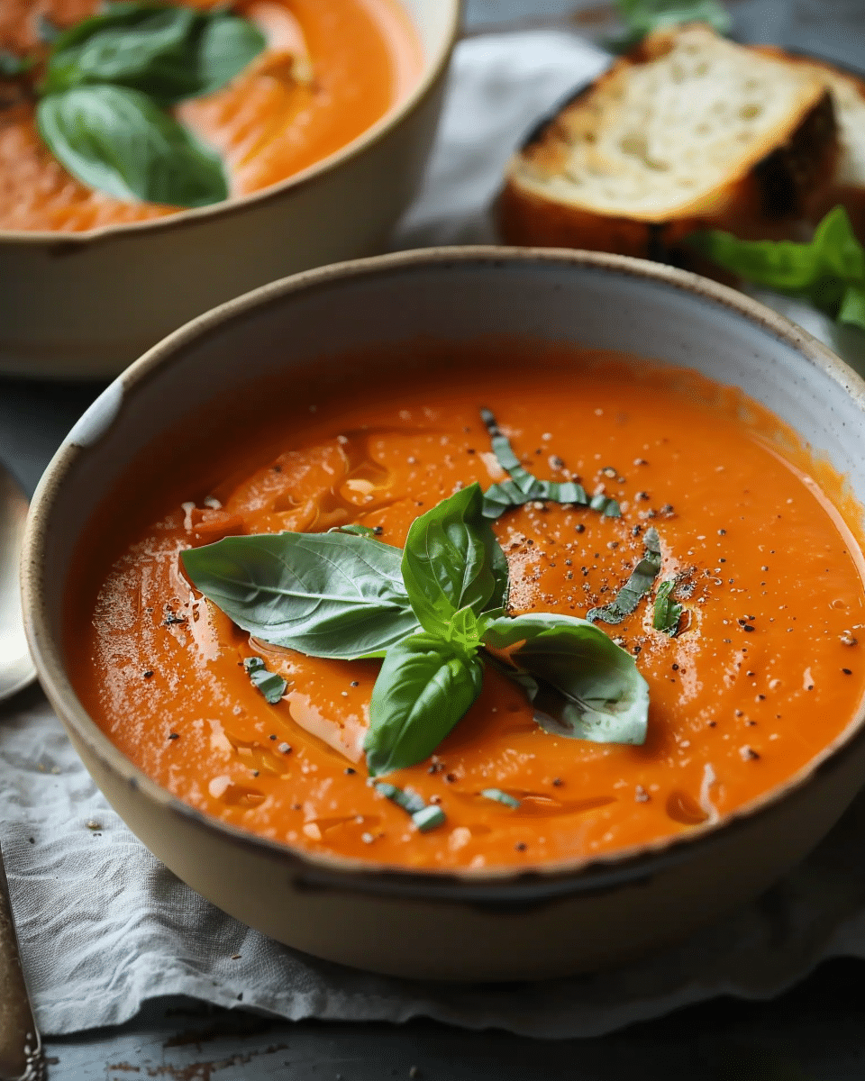 Creamy Tomato Basil Soup